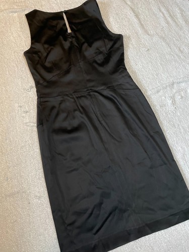 Nine West Women’s Dress Black Sleeveless Sheath Jeweled Size 6 - Picture 9 of 10