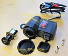Waterproof 2USB Motorcycle Mobile Phone GPS Power Supply Port Socket Charger 12V