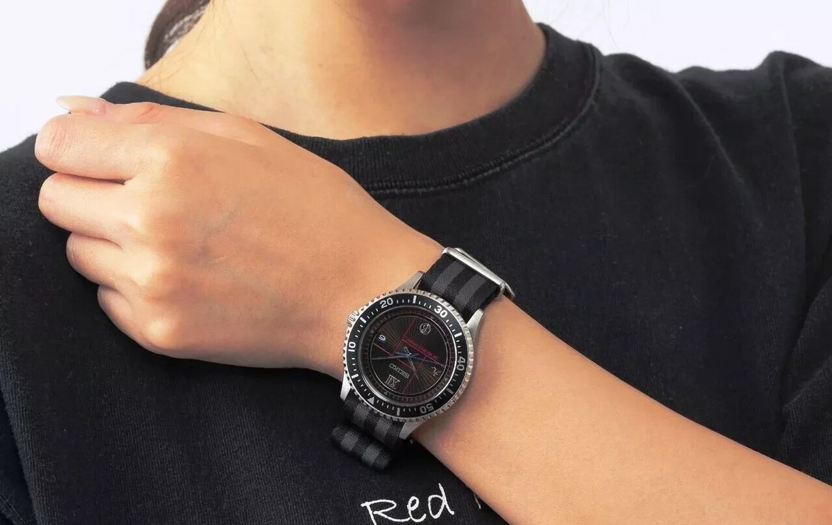 SEIKO Cowboy Bebop Collabo Model Watch Limited 300 Image of SEIKO Cowboy Bebop Collabo Model Watch Limited 300 Image of