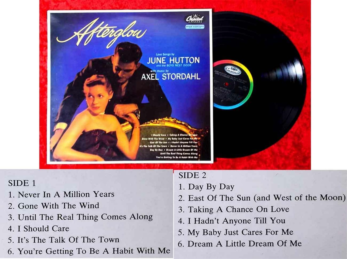 Collection 1945-55 ジューン・ハットン「アフターグロー」レコード