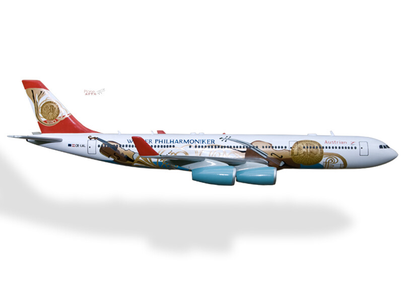 エアバス A340 オーストリア航空 「ウィーンフィルハーモニー」 1/144 レベル エアバスA340 ウィーンフィルハーモニー特別塗装機