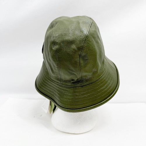Gucci grüne Leder-Eimermütze Gr. M - Bild 4 von 15