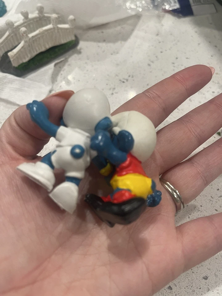 Defectos figurados de pitufo vintage como se muestra Foto 4 de 4