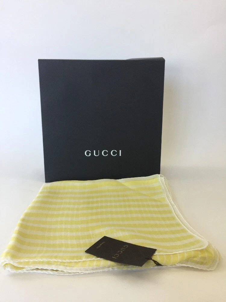 Gucci yellow best sale scarf