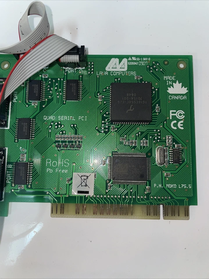 Lava Computers MOKO L75.5 Quad Serial PCI Card - Image 2 of 2