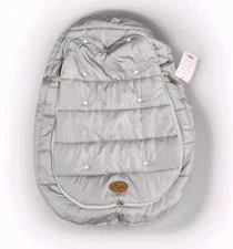 Funlife Have A Warm Winter Cozy Infant Car Seat Cover- Gray 27"×19"