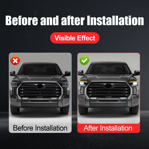 For 2022-2025 Toyota Tundra Sequoia Daytime Driving Driving Lamp Accessories - Picture 4 of 7