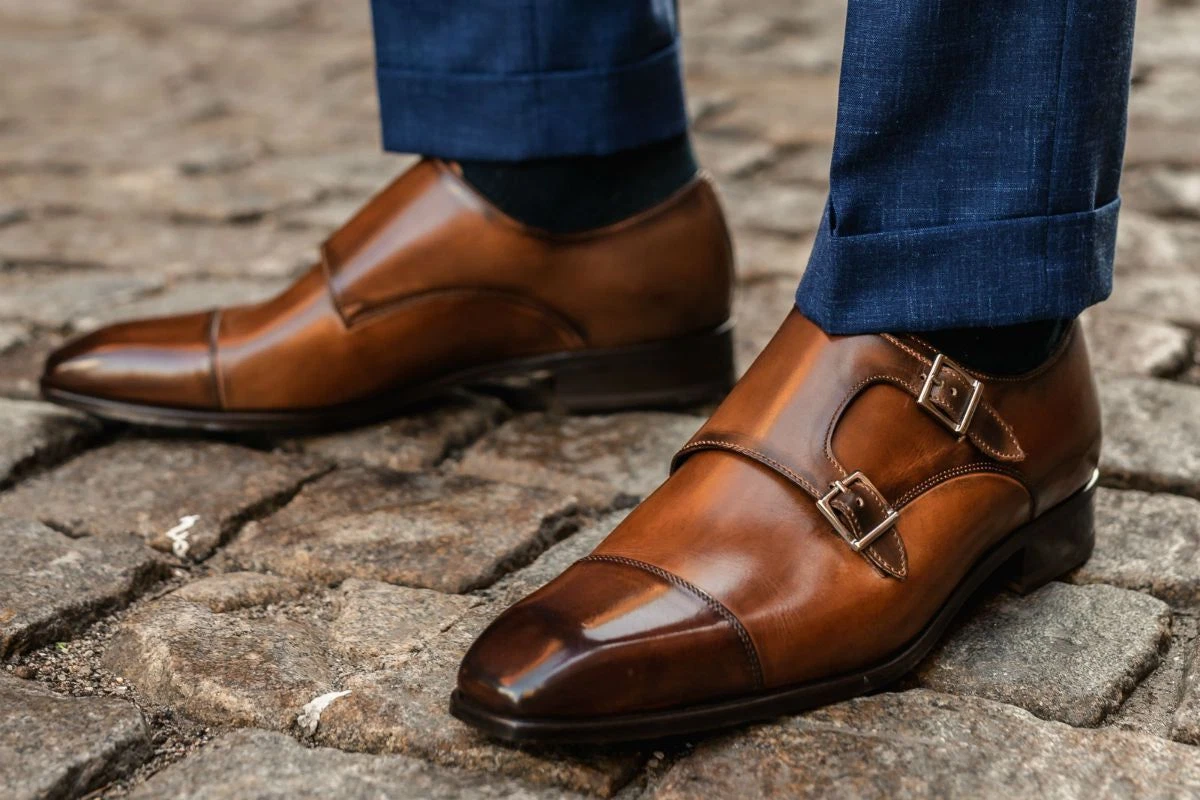 brown leather dress shoes