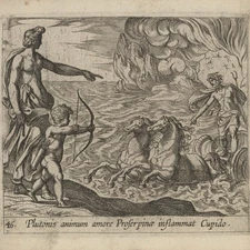 Antonio Tempesta Ovid Metamorphoses Metamorphosis Pierides Copperplate Circa 1606