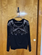 Women s Express Sweater Small Black Longsleeve