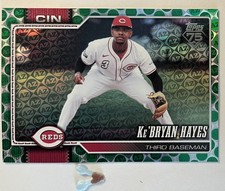 2026 Topps Series 1 Kebryan Hayes 53/99 Spring Training Reds #127