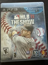 MLB 11: The Show PS3 Play Station Move Compatible No Manual