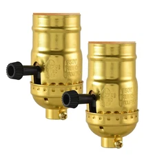 2PCS Lamp Socket Replacement UL Listed E26 Standard Threaded Base Light...