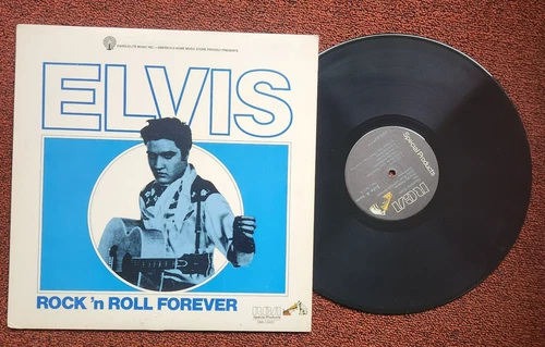 ELVIS PRESLEY Rock 'n Roll Forever 1981 1ST PRESS RCA Records NEAR MINT vinyl