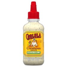 :.Cholula Cremosa   Sauce, Cilantro Lime     ...