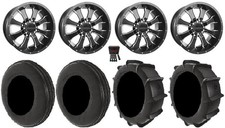 Raceline Mamba 14 Wheels Black 28 Dune Tires Can-am Renegade Outlander Raceline Mamba 14 Wheels Black 28 Dune Tires Can-am Renegade Outlander