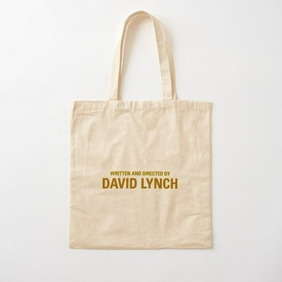 Tote Bag ''Written and Directed by David Lynch''   Estética Twin Peaks / Cine Cult