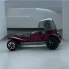Hot Wheels Red Baron Vintage Diecast Car 1:64 Red Silver Black