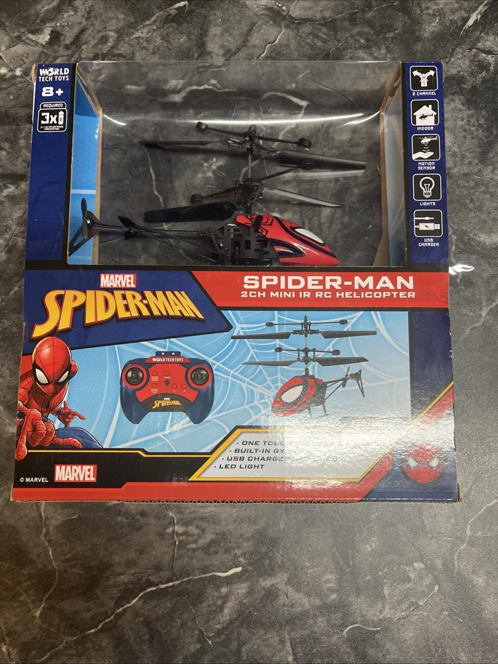 Marvel Spider-Man Rc Helicopter - Image 2 of 4
