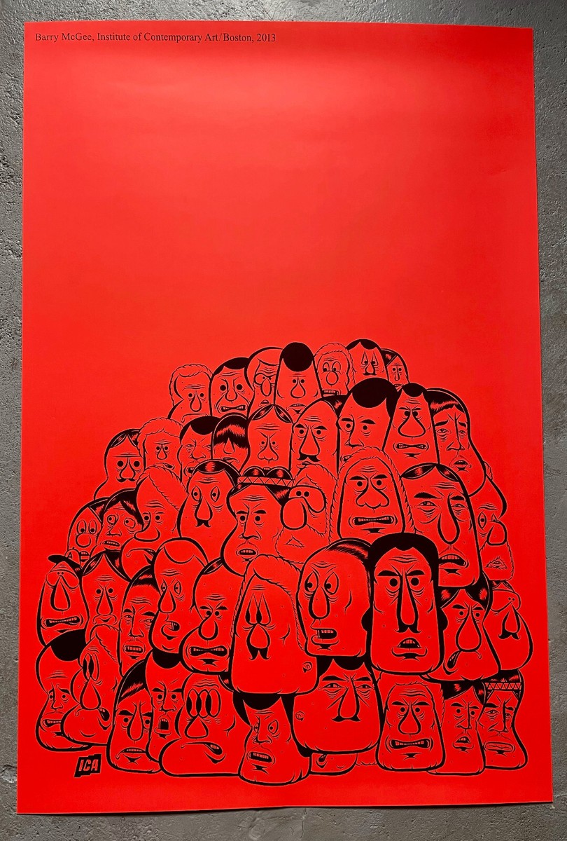 Barry McGee - Institute of Contemporary Arts Boston Double Barry McGee - Institute of Contemporary Arts Boston Double