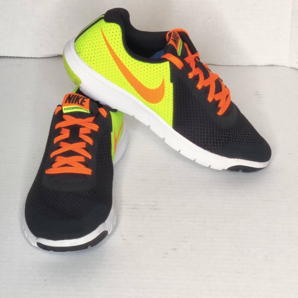 Nike Flex Experience RN5 Sneaker Black/Yellow/Orange 5yw | eBay display picture 1