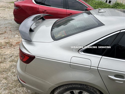 CARBON FIBER REAR TRUNK SPOILER WING FOR 2017-22 INFINITI Q60 HIGH KICK DUCKBILL - Picture 16 of 23