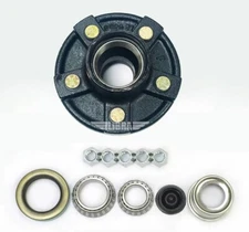 LIBRA Trailer 5 lug Idler Hub Kit 5 on 4.5" 5x4.5 for 3500 lbs Axle - 22017