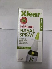 4 PACK Xlear  Nasal Spray Sinus Treatment with Xylitol - 1.5 fluid oz total