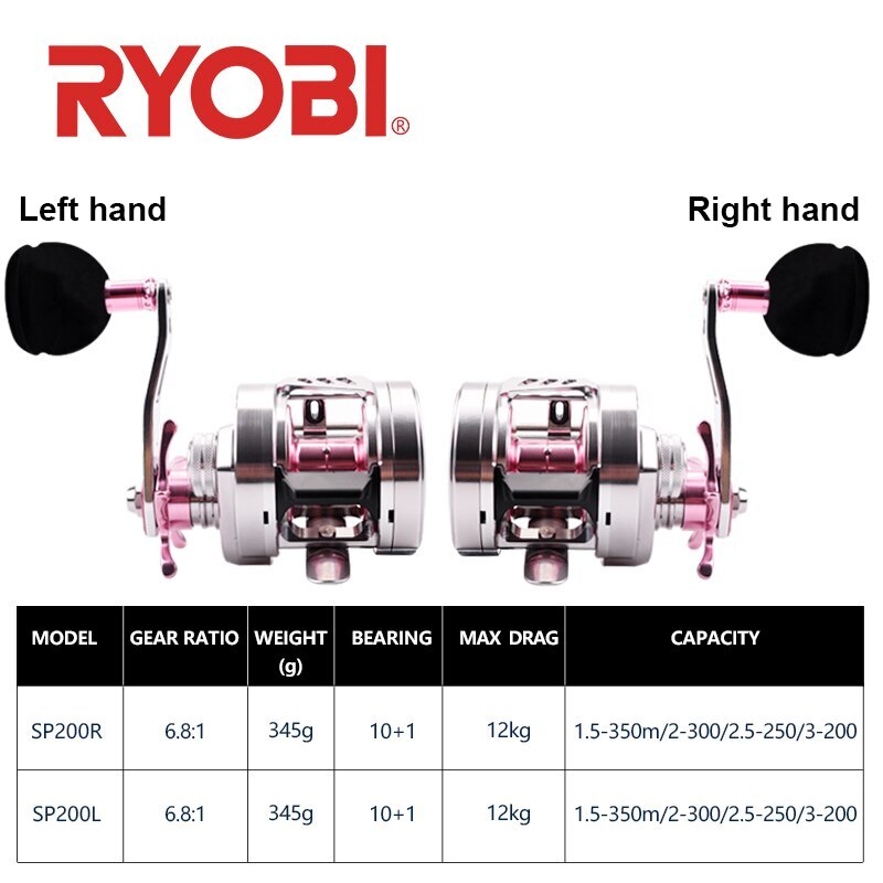 RYOBI RANMI Bering Baitcasting Fishing Reel Slow Jigging