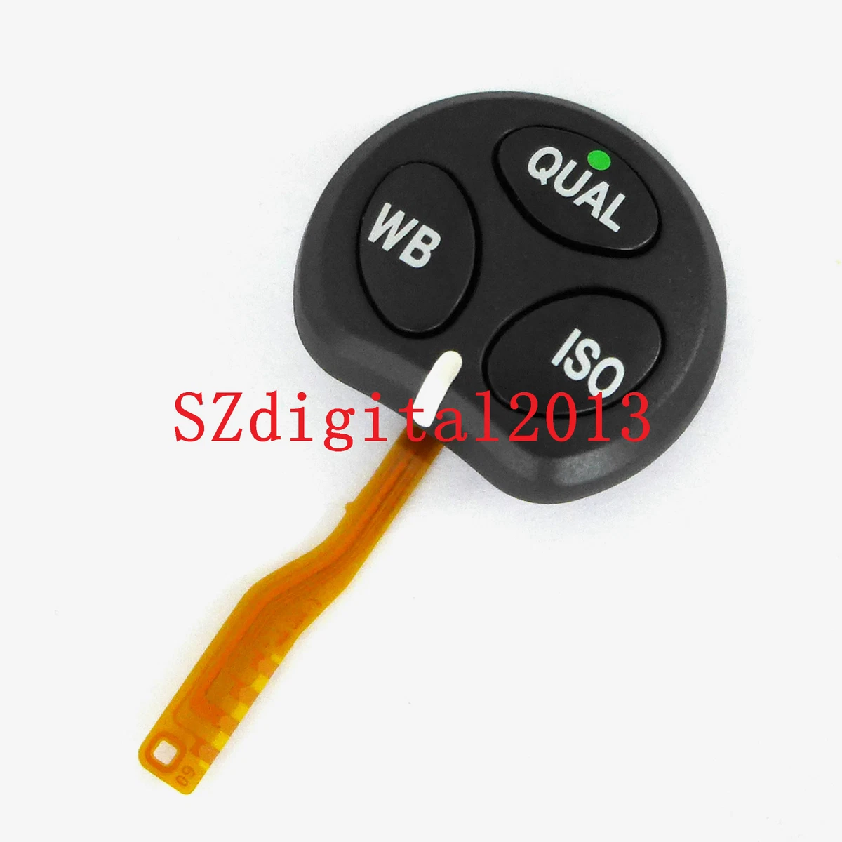 Top Cover Button For Nikon D300 D300S Left QUAL WB ISO Button Key