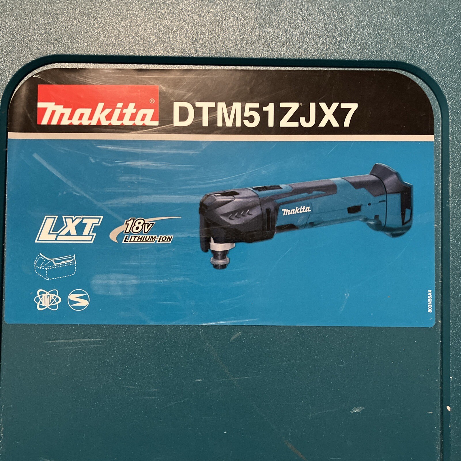 Makita DTM51Z 18V Lithium Multi Tool with Makpac Case Good Condition