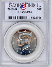 2009-D Kennedy Half Dollar PCGS  SP68