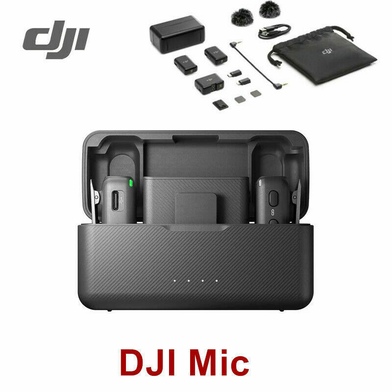 美品 DJI MIC セット 厳選】本日のお買い得商品】DJIの小型ワイヤレスマイクセットが