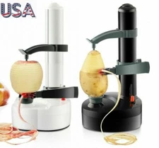 Electric Potato Peeler Glossy Auto Rotating Rapid Apple Skin-Peeling Machine
