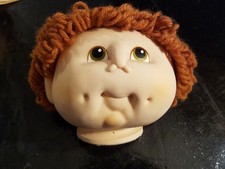 VINTAGE 1984 THE ORIGINAL DOLL BABY DOLL HEAD CURLY HAIR BABY BROWN