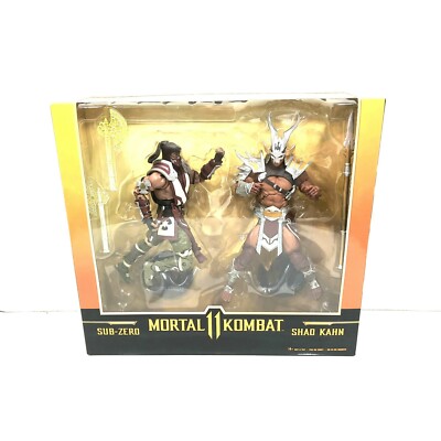 McFarlane Mortal Kombat 11 2-Pack Sub Zero vs Shao Kahn Walmart Exclusive