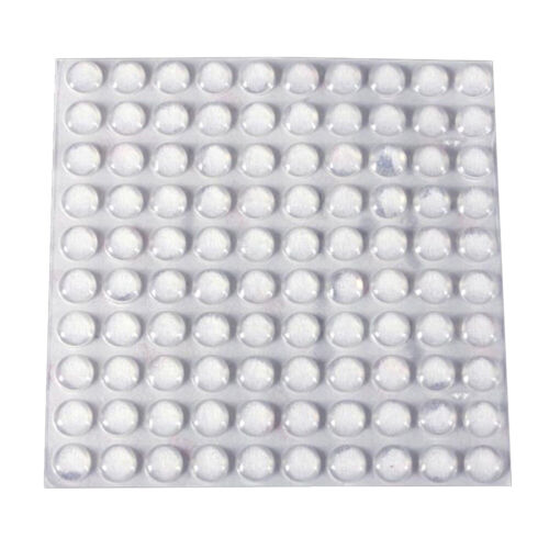 100pcs Door Pad Simple Apply Anti-collision Absorb Sound Self-adhesive Door - Picture 1 of 9