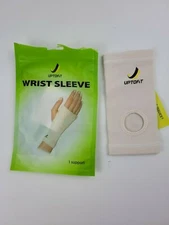 UPTOFIT Women's Copper Wrist and Hand Sleeve, Lightweight Compression Brace