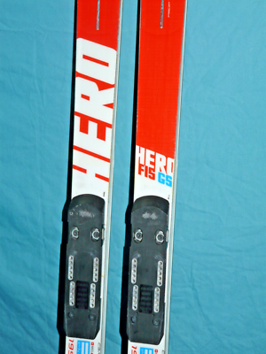 🔥 Rossignol HERO F-35 GS FIS Race Racing SKIS 195cm R 35m Plates