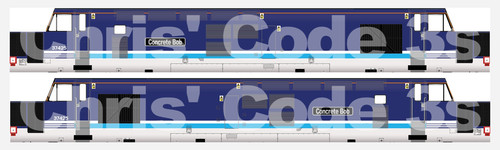Kleber Vinyl Klasse 37 Aufkleber Anzug N Spur Dapol/Farish - Regionalschiene 37425 | Zustand: New