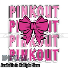 Breast Cancer Awareness Pinkout Decal Sticker