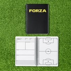 FORZA Football Coaching & Training Notebook | A4/A5 Coaches Tactics Notepad