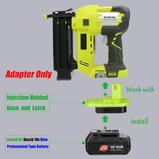 1x Adapter for Bosch Blue 18v Battery To Power for Ryobi 18V Cordless Tools