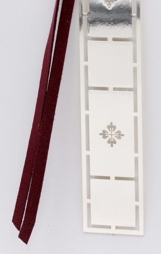 PATEK PHILIPPE BOOKMARK GARNET MARCA PÁGINAS METALLIC GENUINE LUXE UNIQUE NEW - Imagen 9 de 14