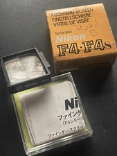 GENUINE NIKON F4 F4S TYPE B 35MM FILM SLR CAMERA FOCUSING SCREEN 