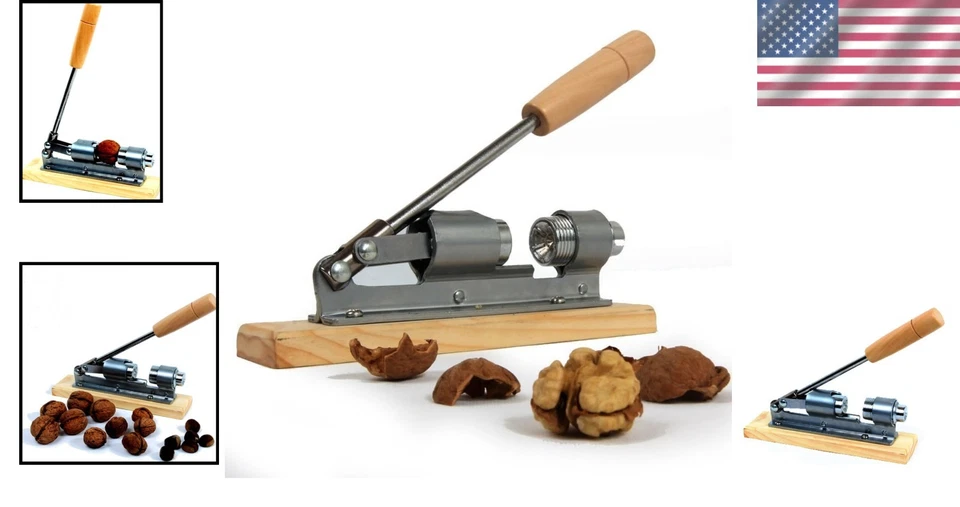 Heavy Duty Nutcracker Pecan Walnut Hazelnut Almond Crack Opener Tool - Image 2 of 4