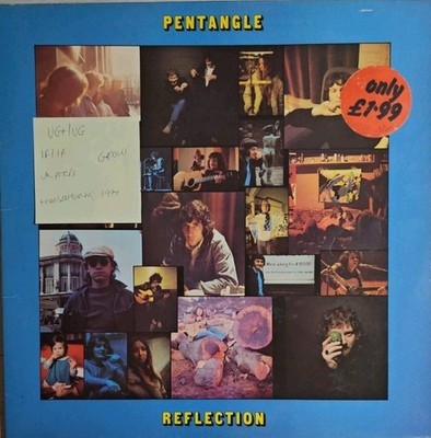 Pentangle Reflection Vinyl Record VG+/VG TRA240 1971