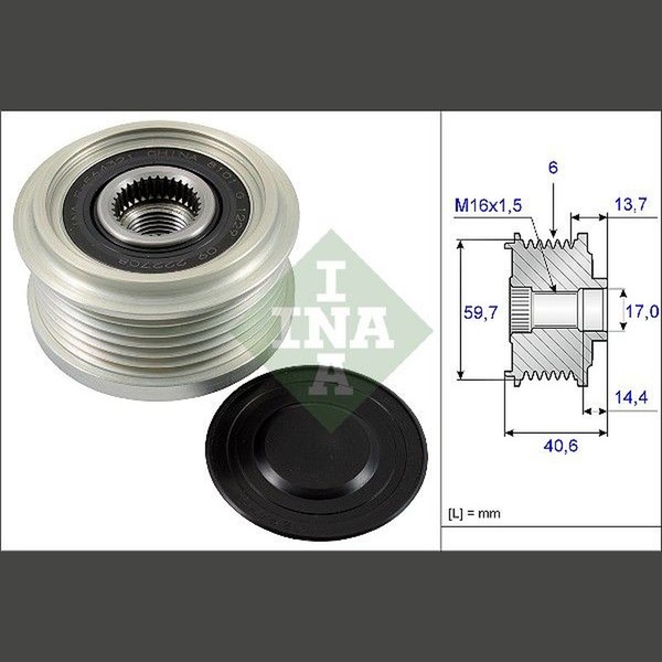 Schaeffler INA 535 0228 10 Generatorfreilauf-image