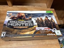 Cabela’s: Big Game Hunter Pro Hunts with Gun (Microsoft Xbox 360) Brand New.