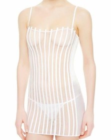 La Perla Graphique Couture M Chemise Thong Set Black Detachable Straps